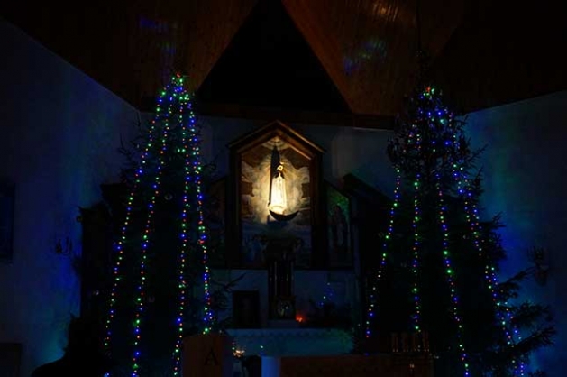 Пастэрка у Жодзінскім касцёле. 24.12.2015. 24:00